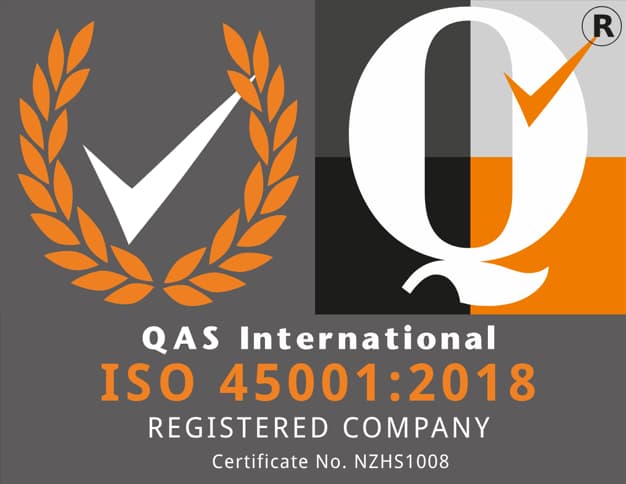 QAS International ISO 45001:2018 Registered Company