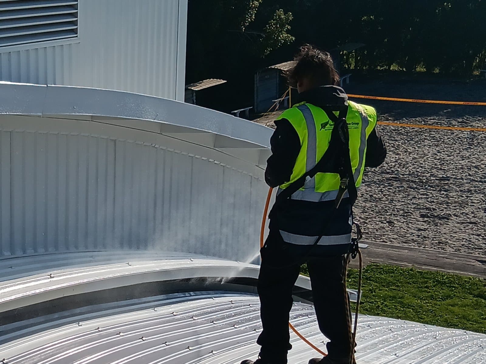 Exterior Building Washing